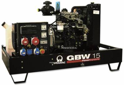 Дизельный генератор Pramac GBW 15 Y 1 фаза 